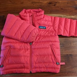Down Patagonia zip up jacket baby